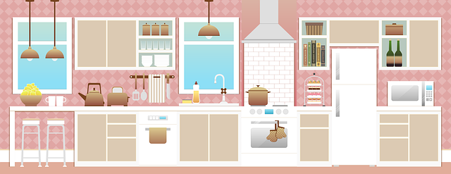 ilustrovaná kuchyň